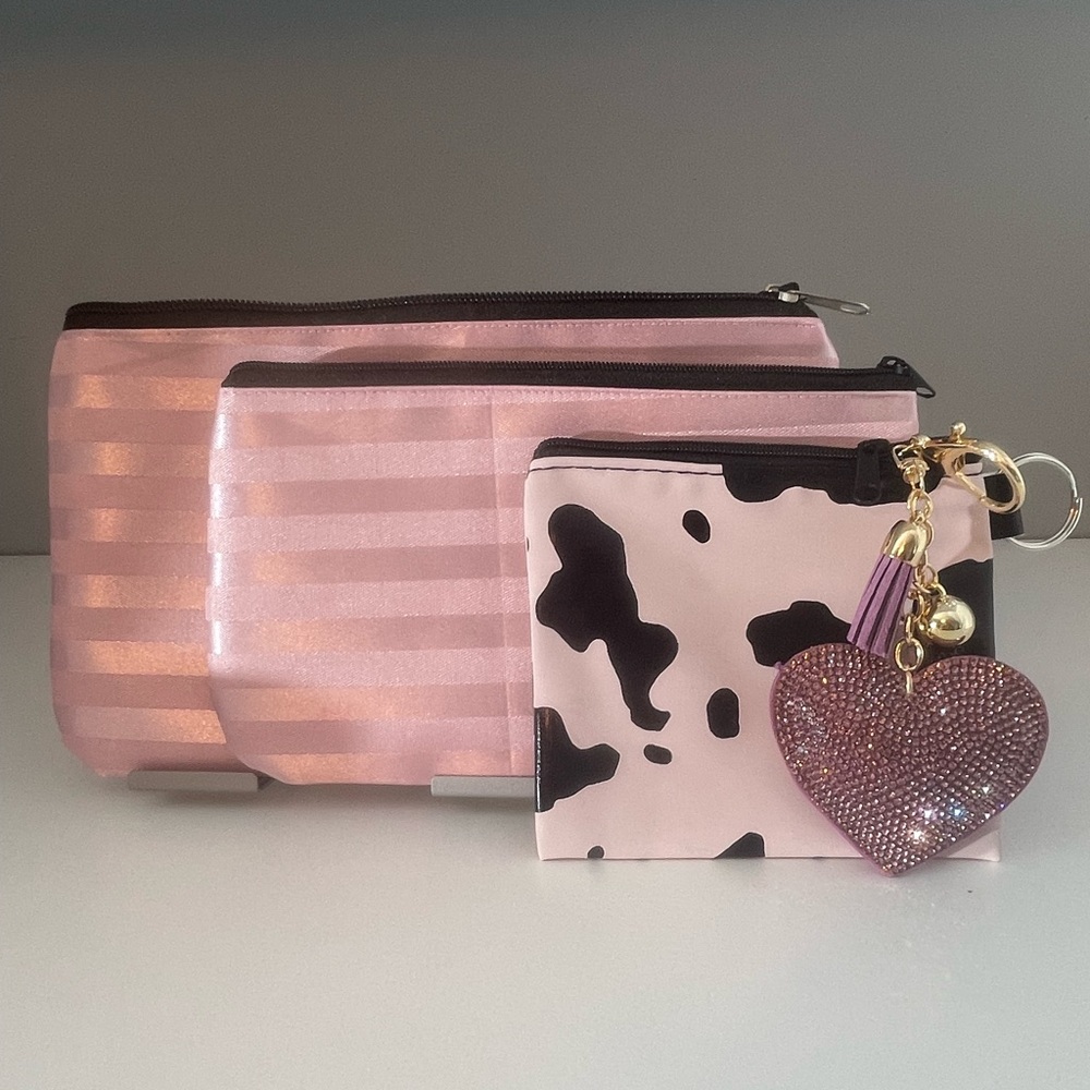 NWOT Bundle of Bags and Bag Charm